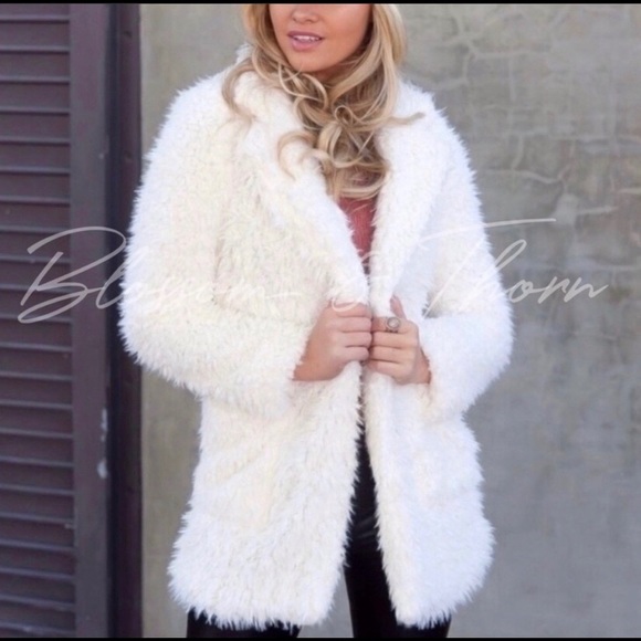 Jackets & Blazers - New Shaggy Faux Fur Jacket